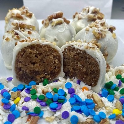 Carrot N Cream Cake balls 