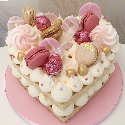 Heart Cake 8”