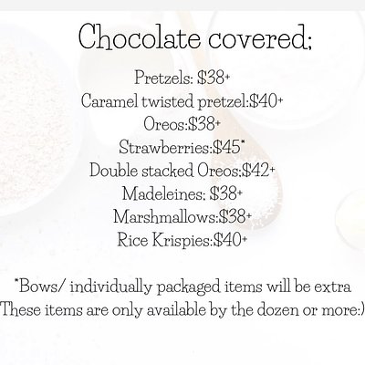 Chocolate Covered Items