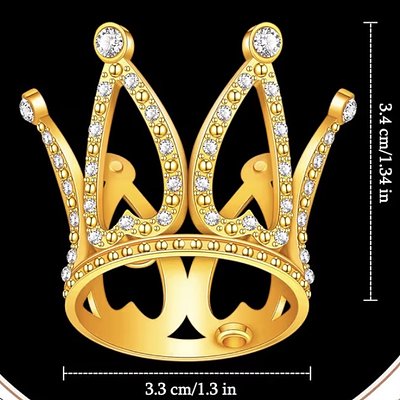 1 Small Crown For A Cupcake 