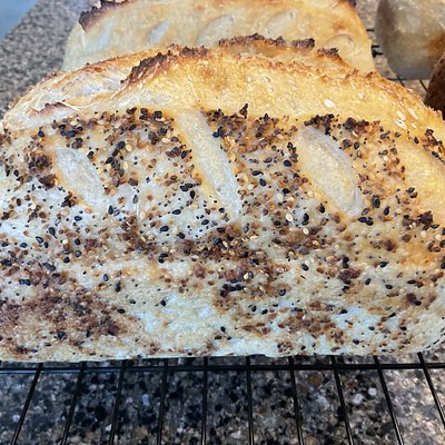 Everything Bagel Sourdough Loaf