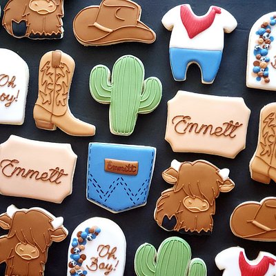 Custom Decorated Sugar Cookies - Classic Collection