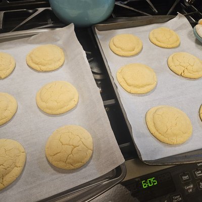 Cracked Sugar Cookies