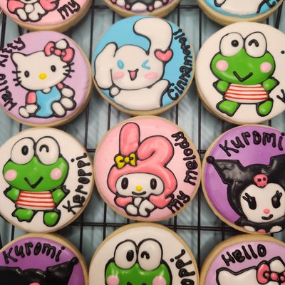 Character Sugar Cookies (Dozen)