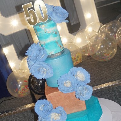 50th Birthday  Cake