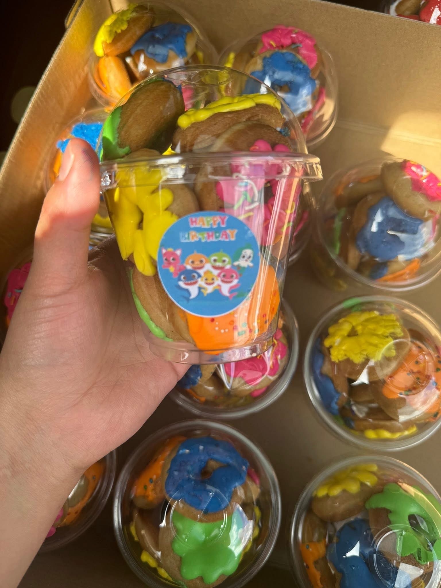 Mini Donut Cups 