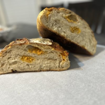 Jalapeño Cheddar Sourdough Artisan Bread 