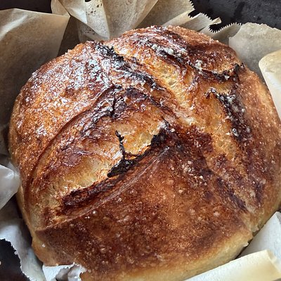 Sourdough Pretzel Loaf 