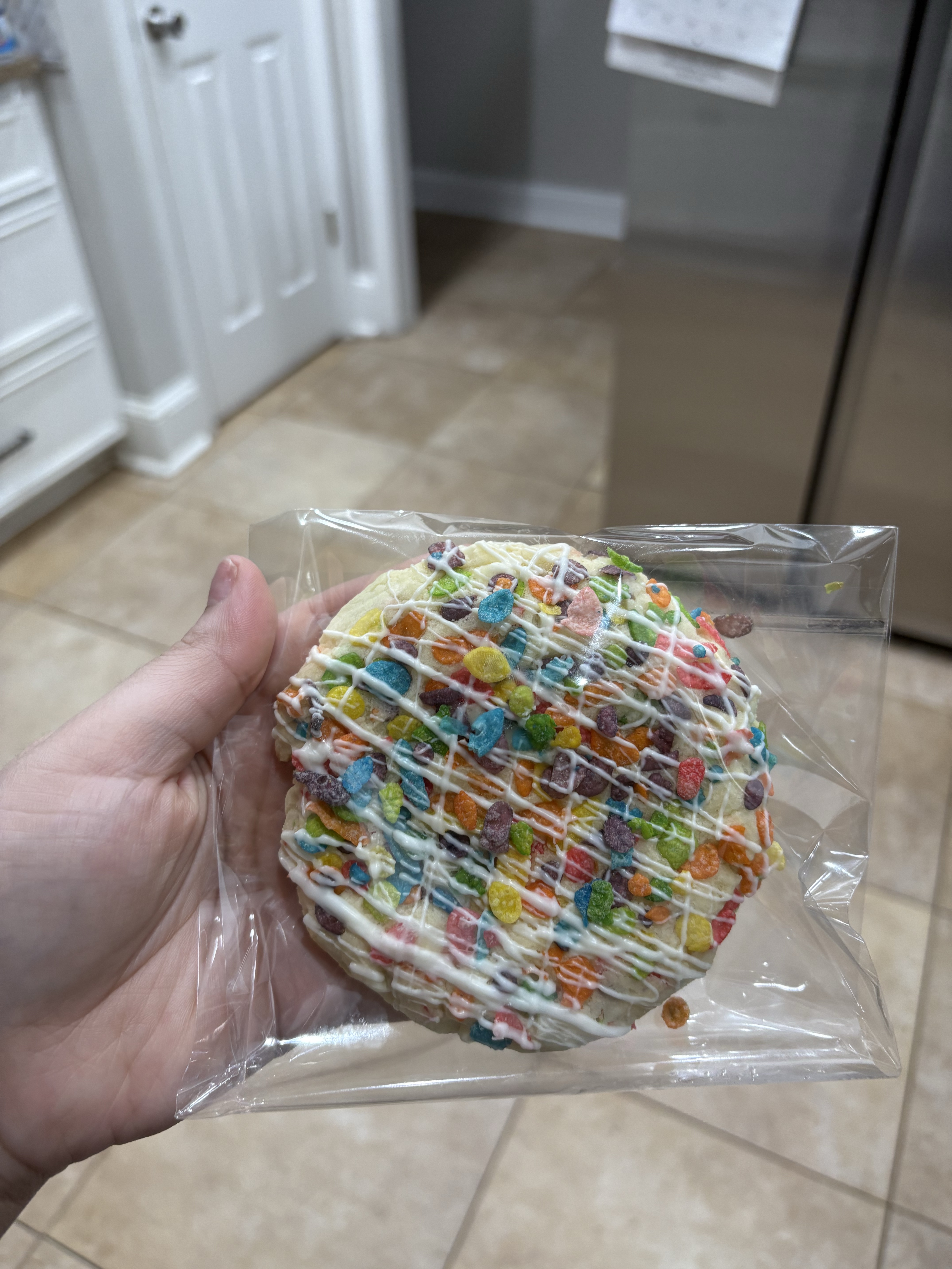 Fruity Pebbles Cookies 