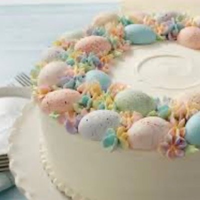 Easter Egg Cake 8 Inch (serves 8-12)