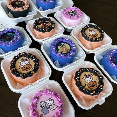 Halloween Bento Cakes