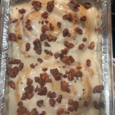 Carrot Cake Cinnamon Rolls(2 Pack)