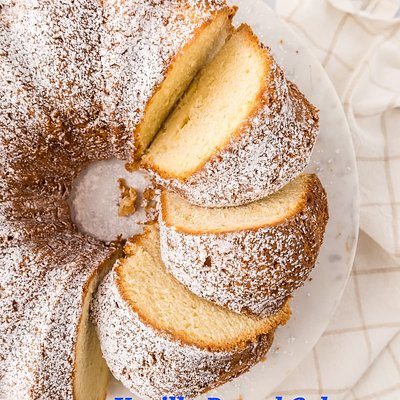 Vanilla Pound Cake Special 