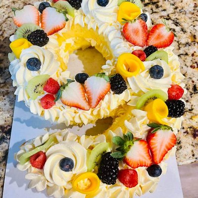 Number/letter Cake (1 Digit)