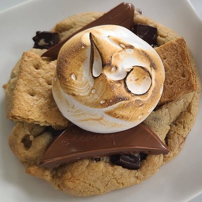 3 Large Smores Cookies 