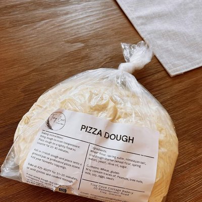 Pizza Dough 600g For Large Or Two Small 