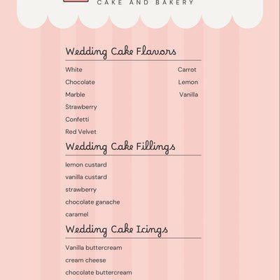 Wedding Cake / Sample Box