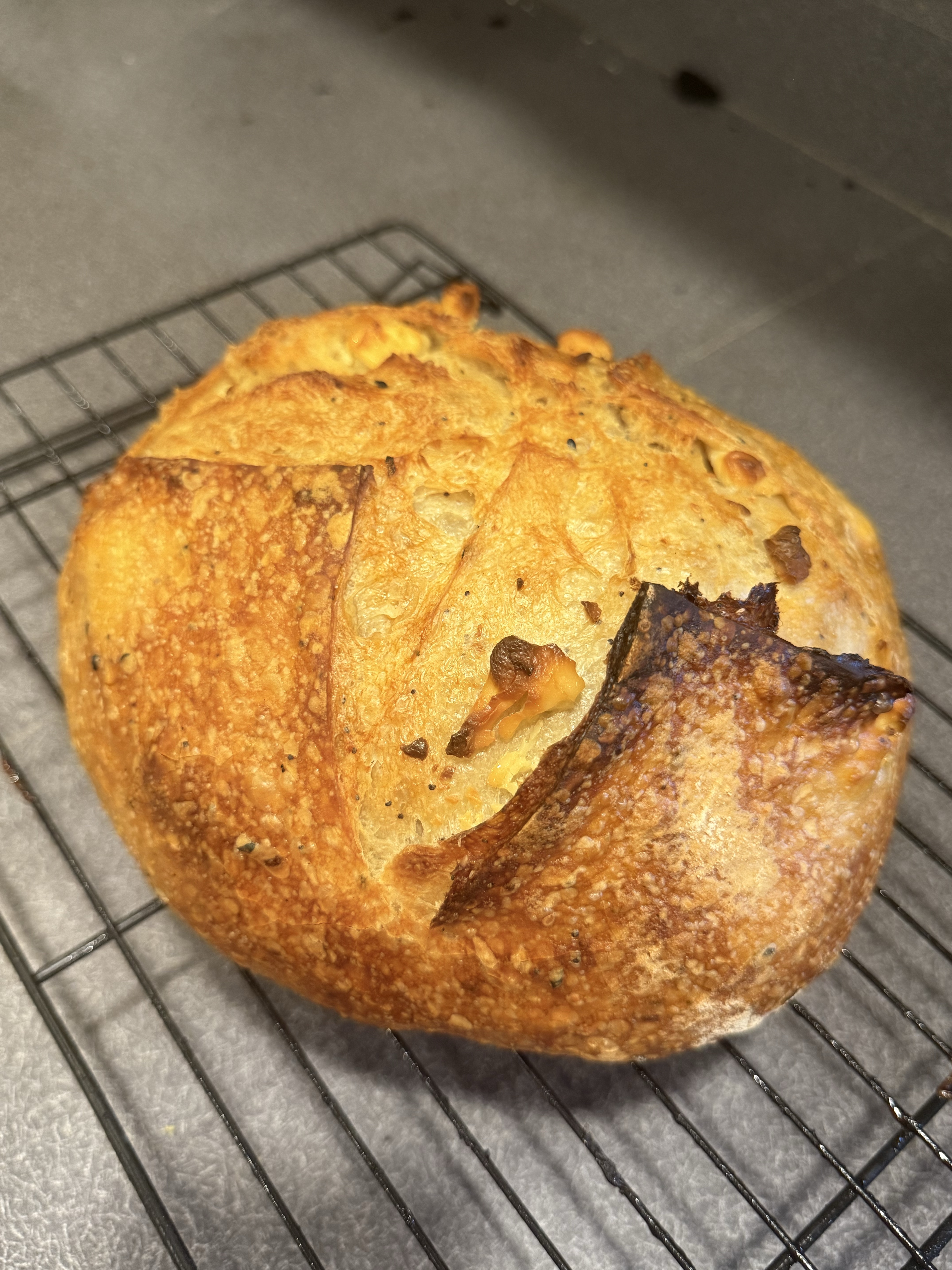 Everything Bagel Sourdough Loaf 🍞 