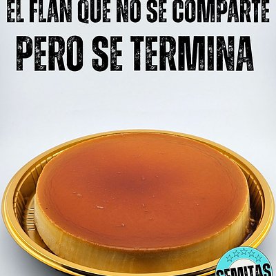 Flan De Queso Grande