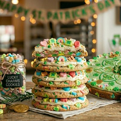 Lucky Charm Cookies 