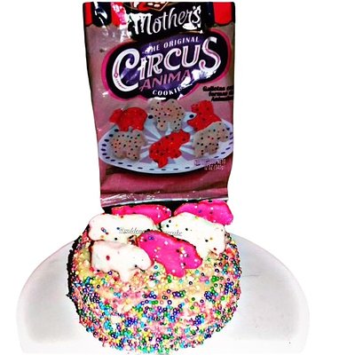 Mothers Cookies Circus Animals 4” Trio 