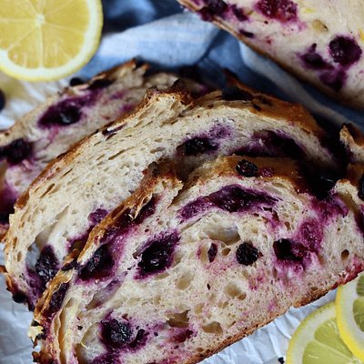 Blueberry Lemon Sourdough 