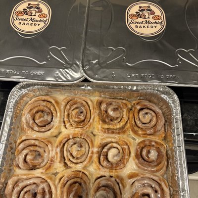 Cinnamon Rolls By The Dozen