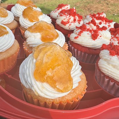 Peach Cupcakes