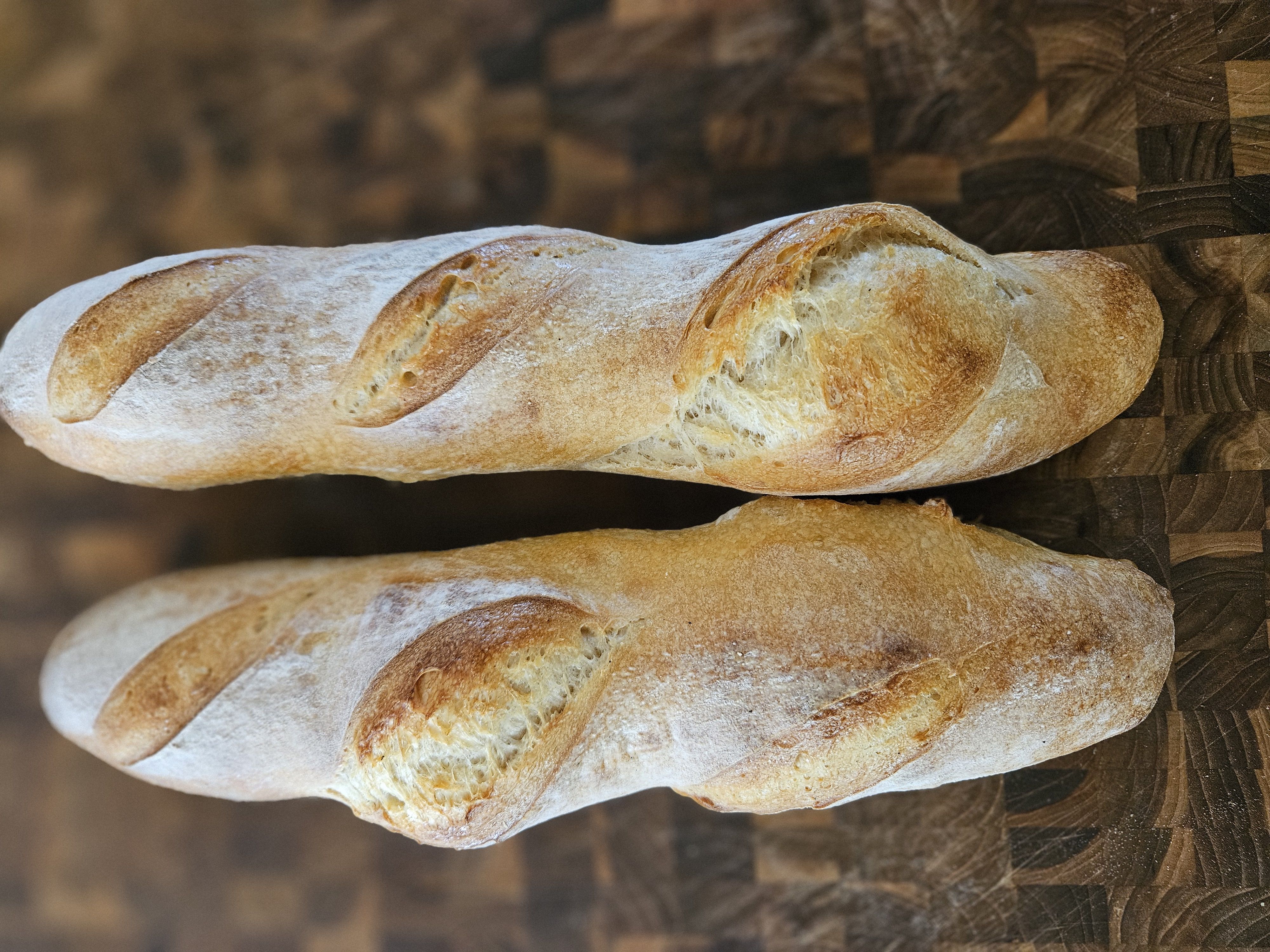 Sourdough Baguettes (2- 16" Loaves Per Order)