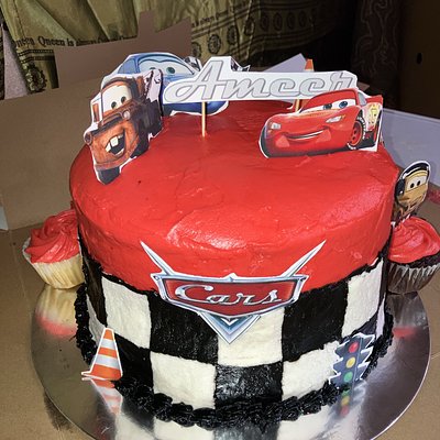 Cars Movie Cake 