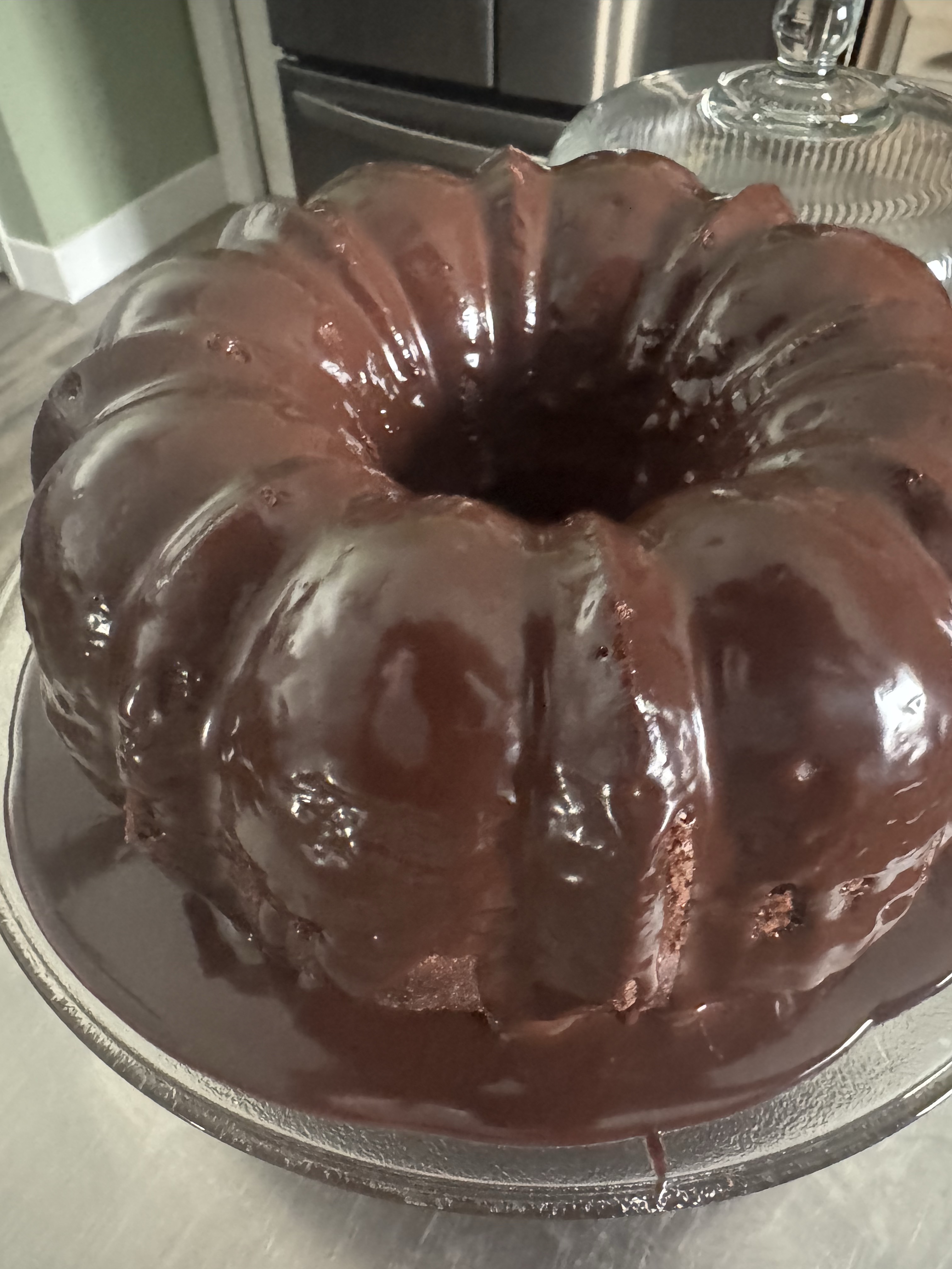 Sourdough Chocolate Chocolate Cake