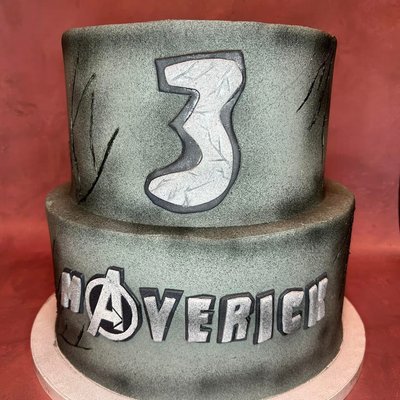 Custom Two Tier Cake