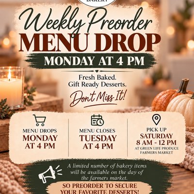 Pre-Order Flyer