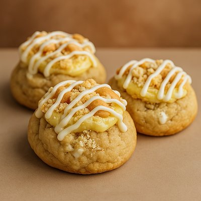 Banana Pudding Stuffed Cookie