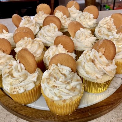 Banana Pudding Cupcakes 