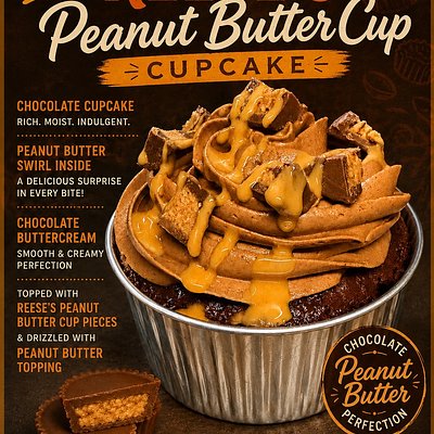 Reese's Peanut Butter Cup Cupcakes 