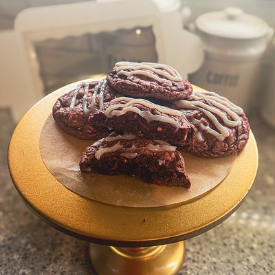 Red Velvet Cookies -1 Dozen 