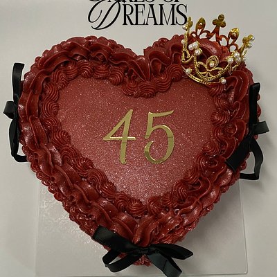 Custom Heart Cakes 2 Layers 