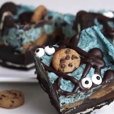 Cookie Monster Brownies Full Tray 