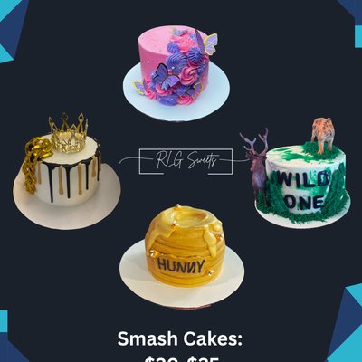 Smash cakes 