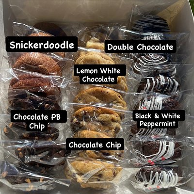 (24) Mini Gourmet Cookies (MINIMUM 2 Dozen)