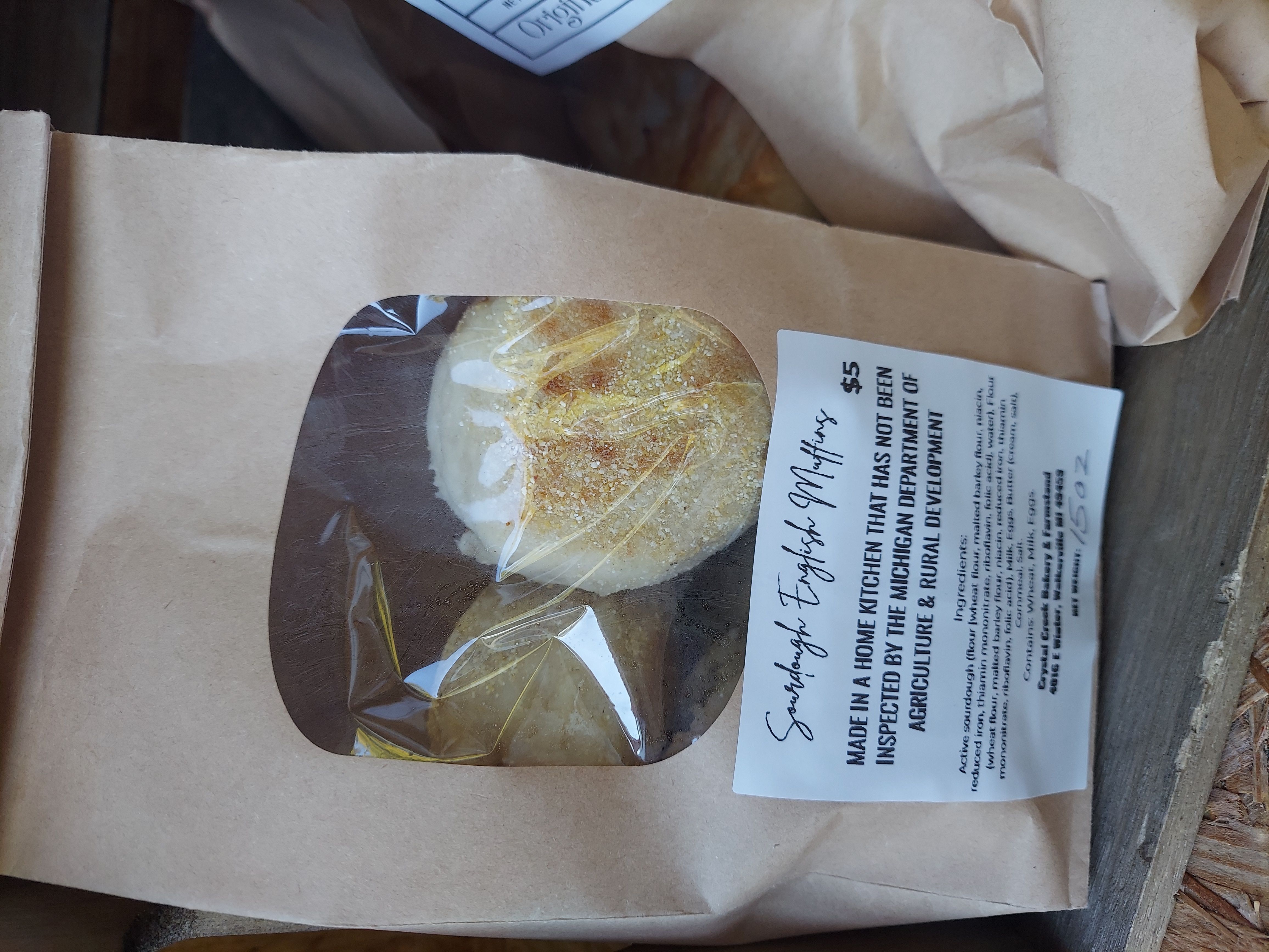 Original Sourdough English Muffins