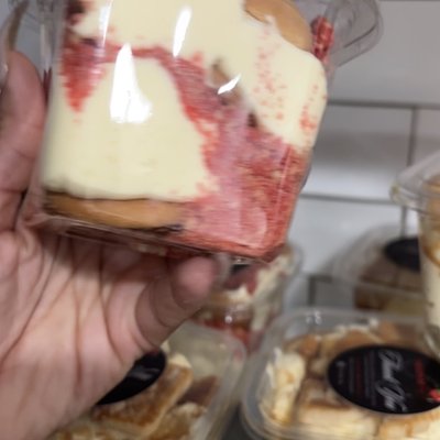 Banana pudding Strawberry Crunch Cheesecake 