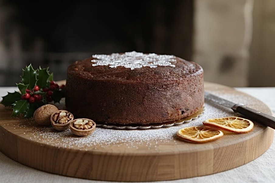 Christmas Fruit & Nut Cake 