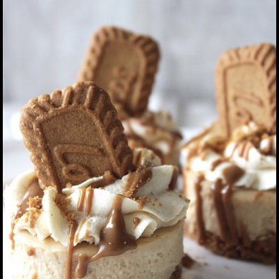 Biscoff Mini Cheesecakes