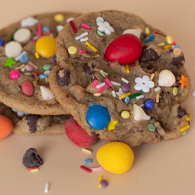 Easter egg Chocolate chip cookies Sprinkles Box Of 12 