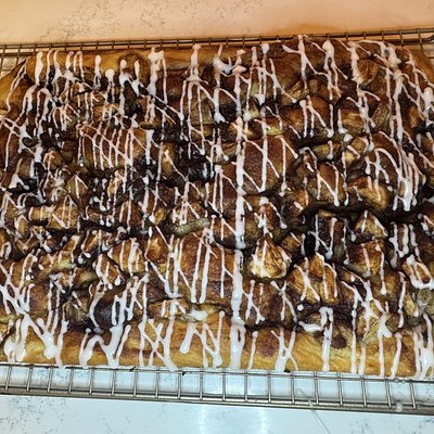 Apple Fritter Focaccia