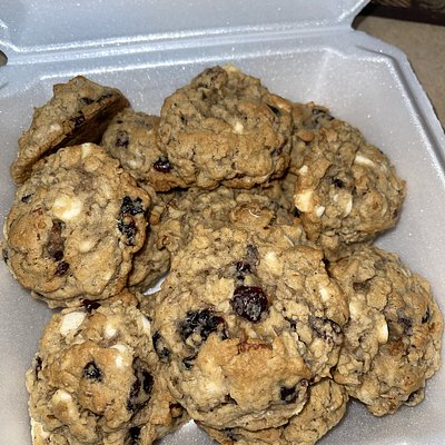 Cranberry Pecan Oatmeal Cookies 