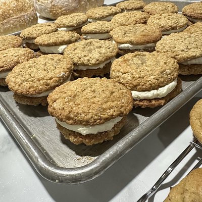 Sourdough Oatmeal Cream Pies