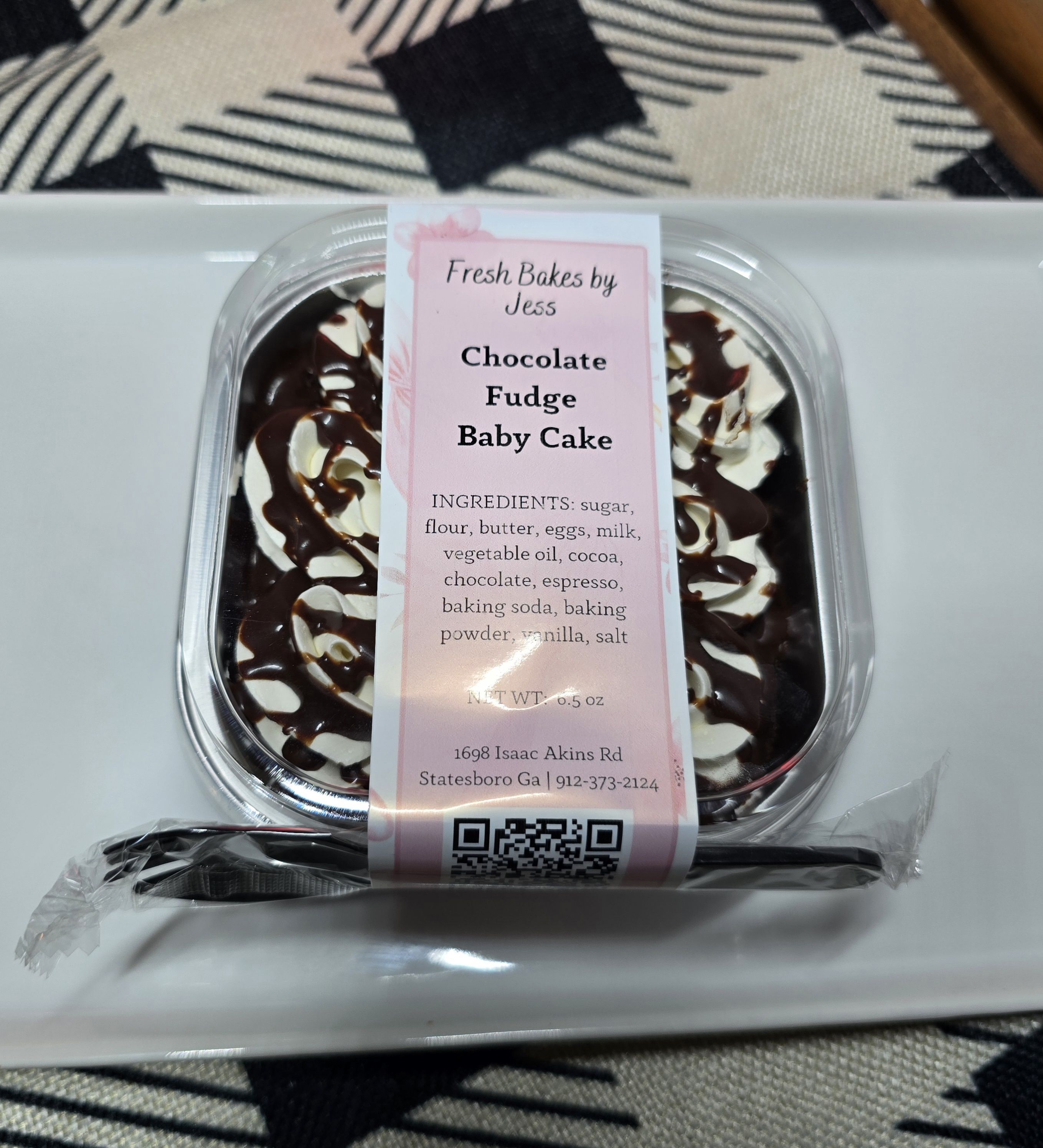Chocolate Fudge Baby Cake